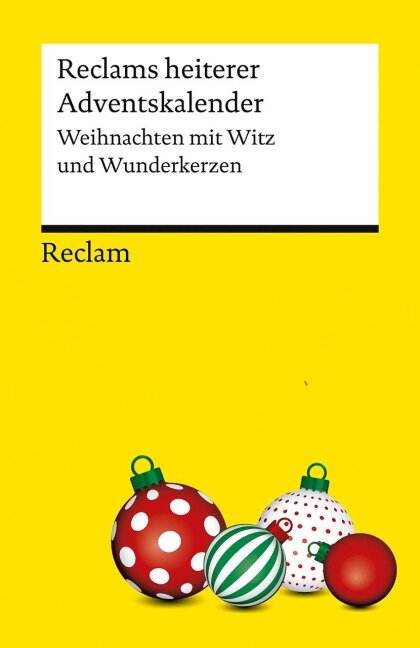 Weihnachten mit Witz und Wunderkerzen